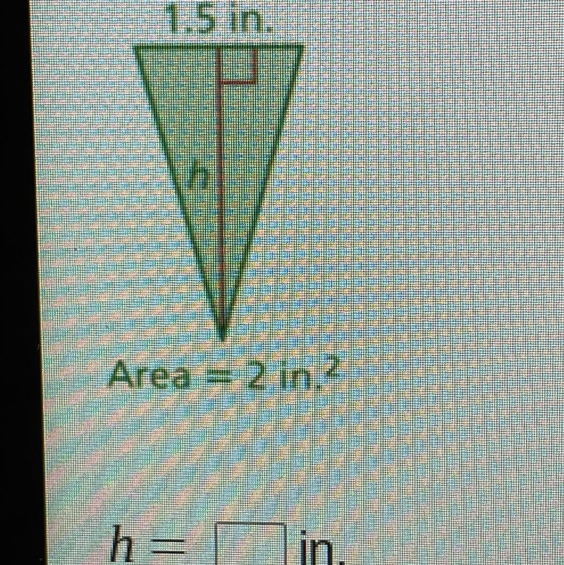 Please help!! What does h equal?-example-1