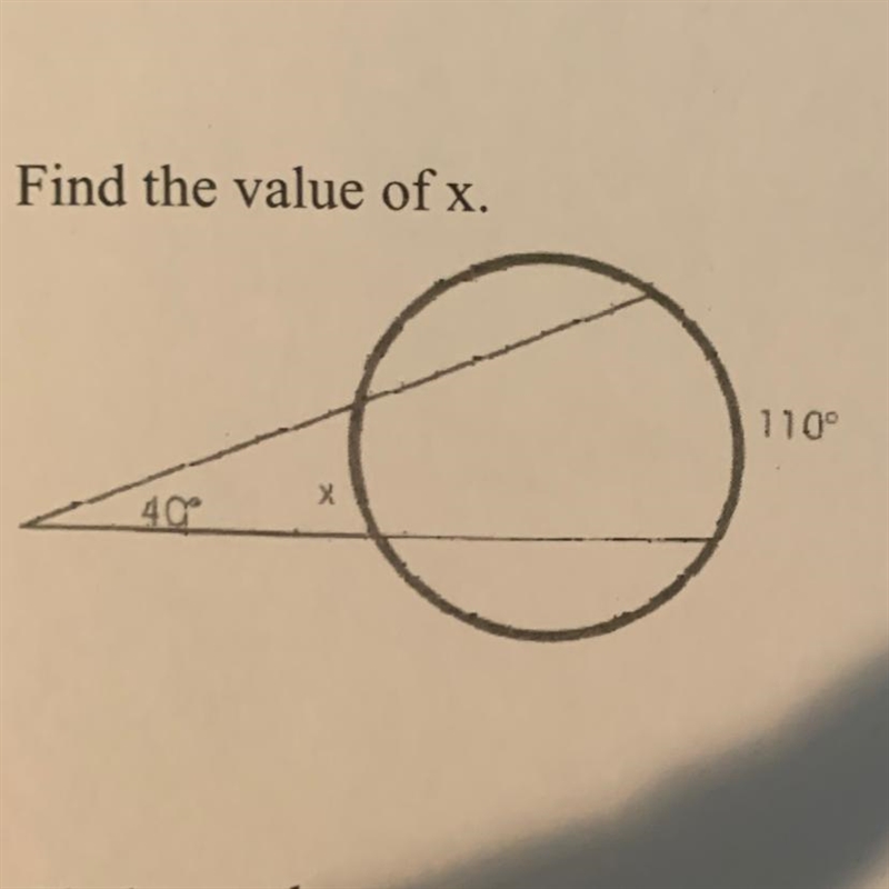 Find the value of x.-example-1