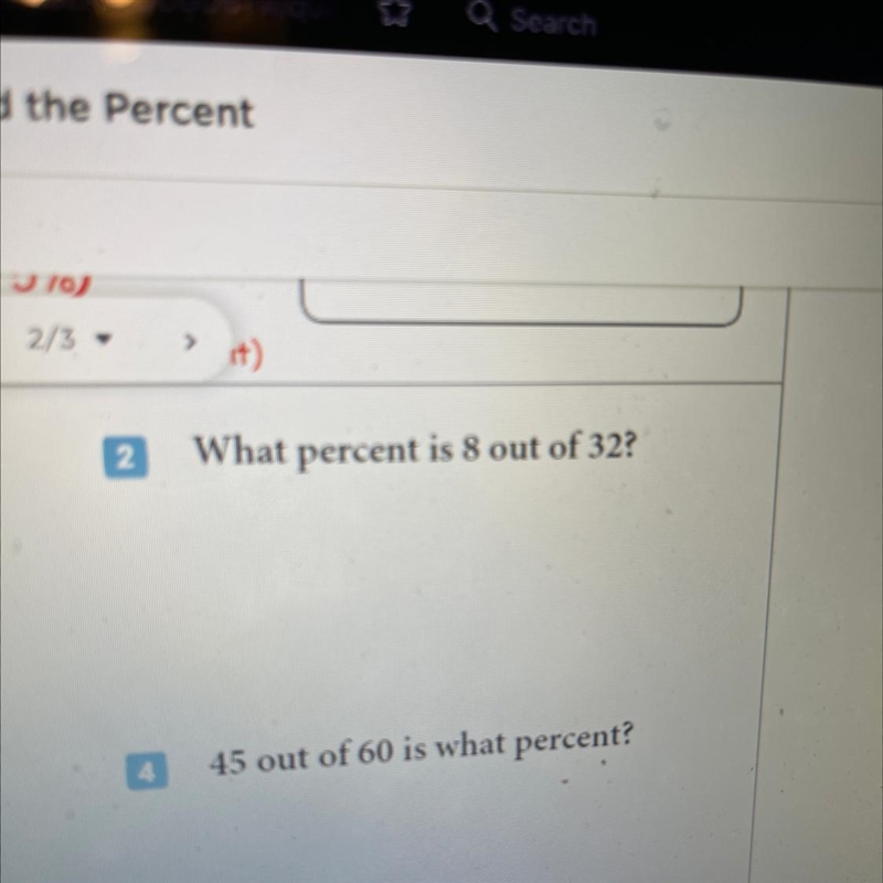 What percent is 8 out of 32?-example-1