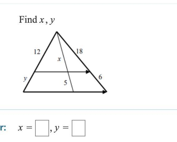 Find x,y They have no other givens. Im not sure how to solve this.-example-1