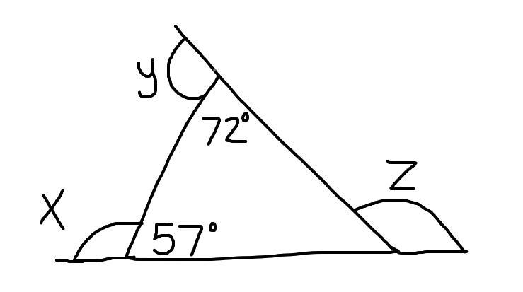 Find the value of x, y, and z. (see picture)-example-1