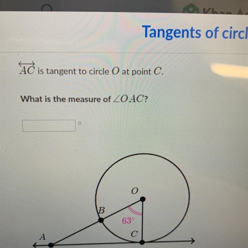 What is the measure of OAC-example-1