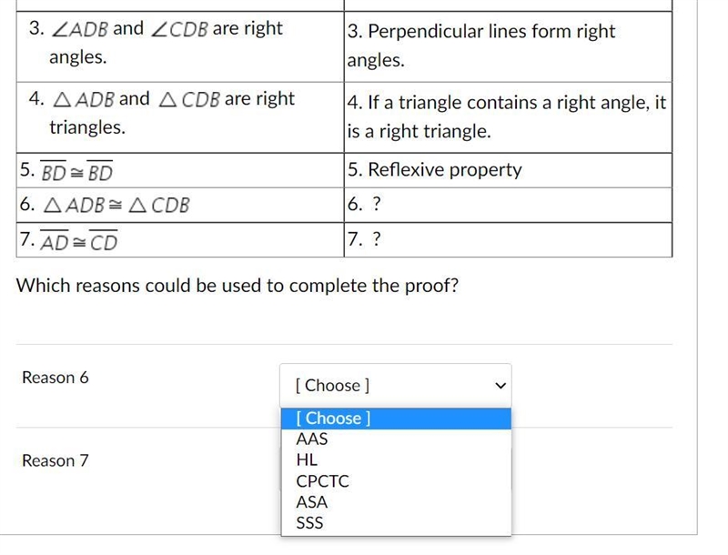 100 PTS!!!!PLS HELP ASAP!!! THE CHOICES ARE THE SAME FOR REASON 7 AND 6!! ANSWE BOTH-example-2