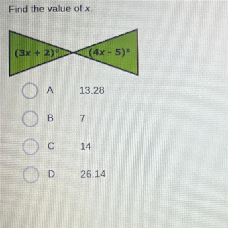 Find the value of x.-example-1