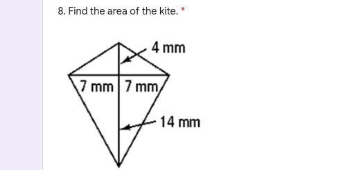 Find area of rhombus . please./.-example-1