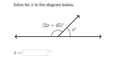 Unknown Angle Problems (with algebra)-example-1