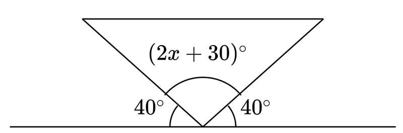 Solve for X in the diagram below-example-1