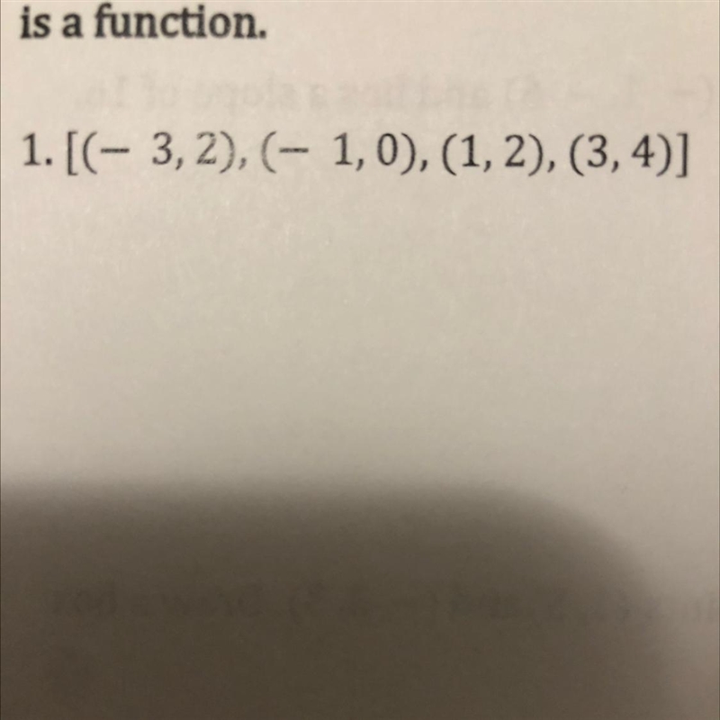 Need help mapping diagram, labeling domain and range, and telling whether it is a-example-1