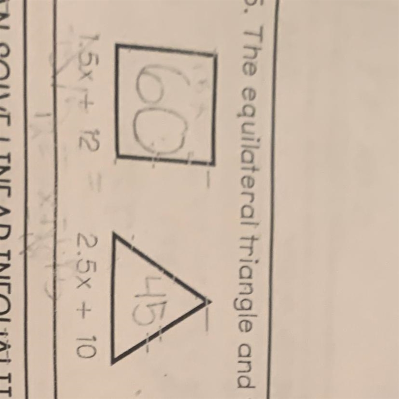 Have the same perimeter please help me-example-1