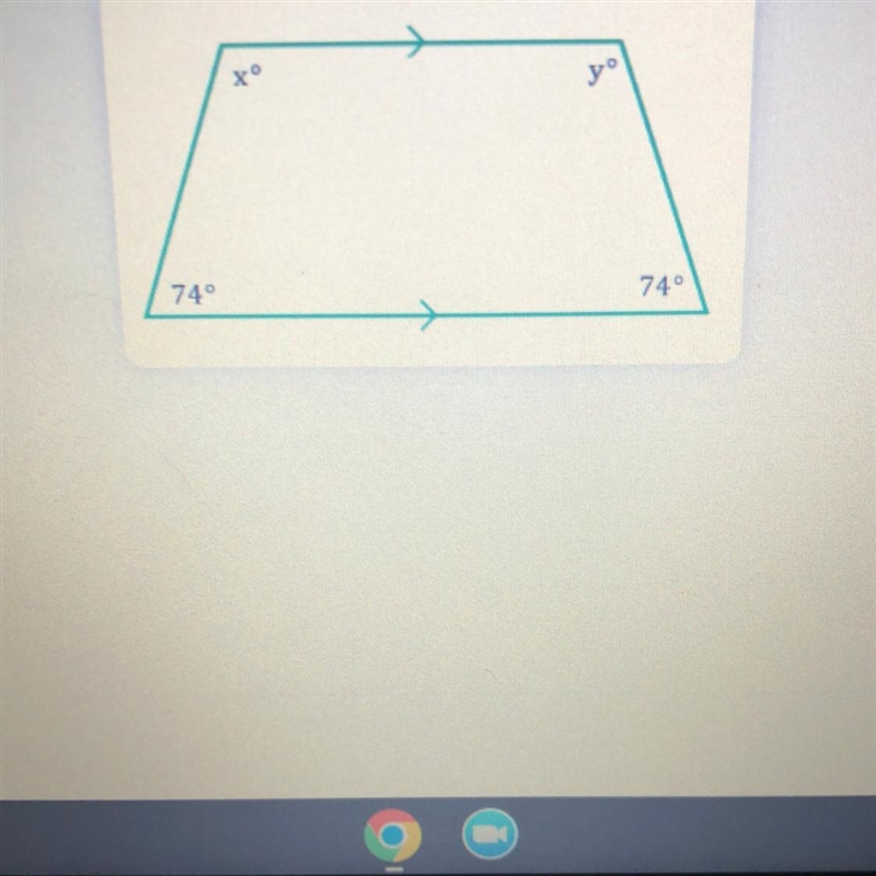 Consider the following trapezoid. Find the value of X.-example-1