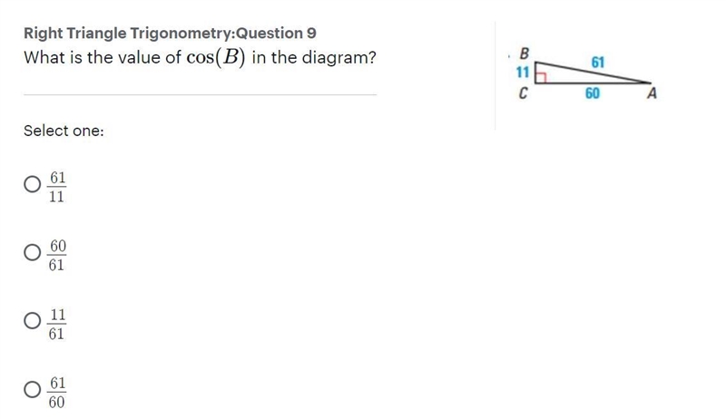 What is the value of cos(B) in the diagram?-example-1