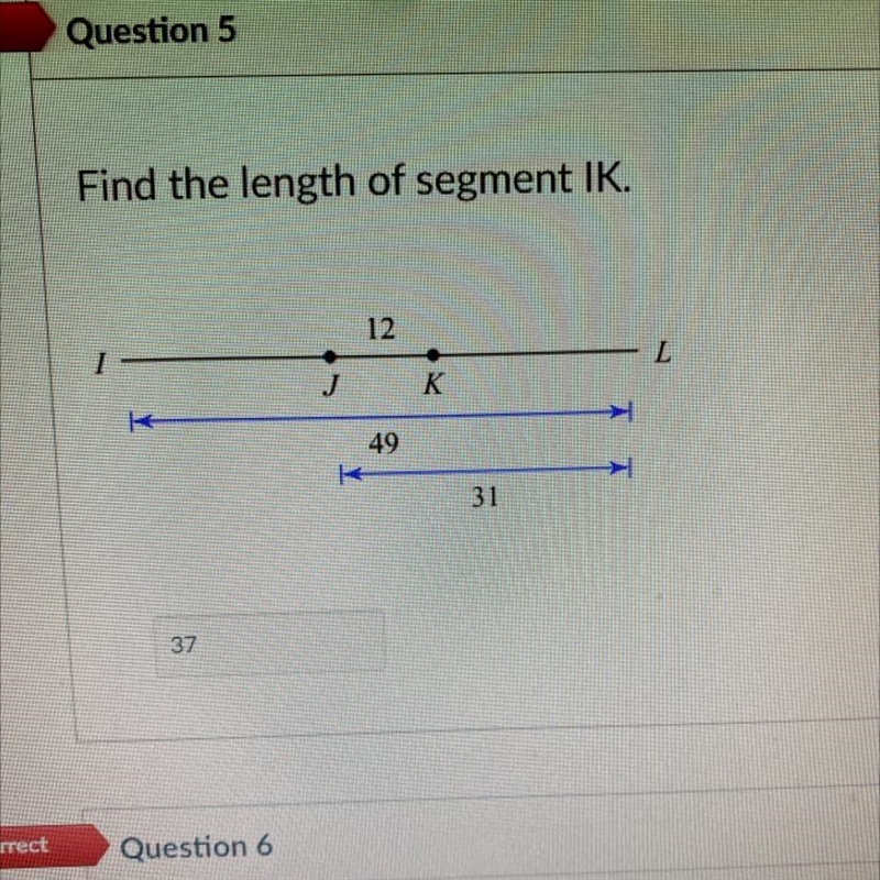 Find the length of segment IK-example-1