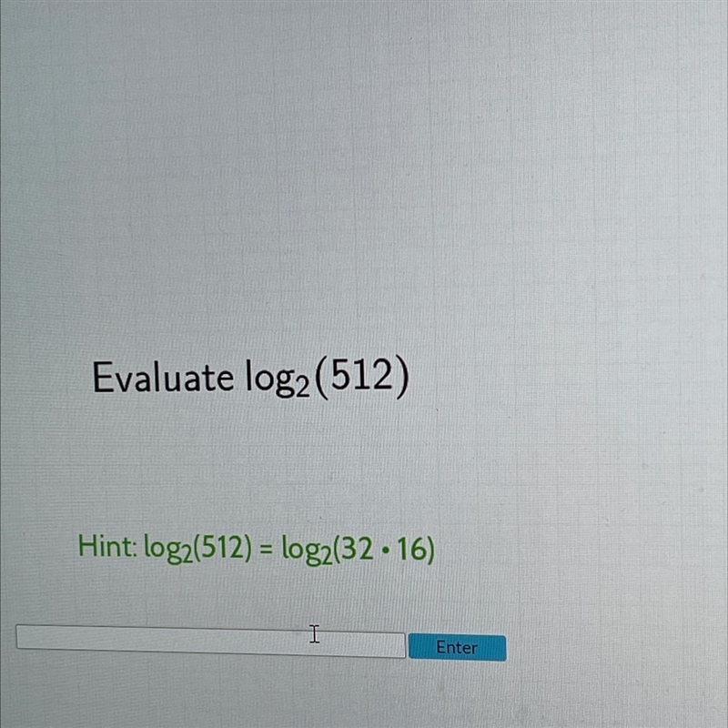 Evaluate the logarithm.(Can you give me a detailed step-by-step process of explaining-example-1