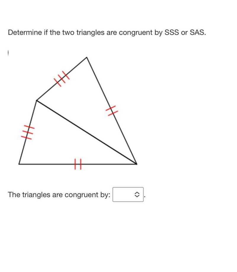 Determine if the two triangles are congruent by ASA or AAS.-example-1