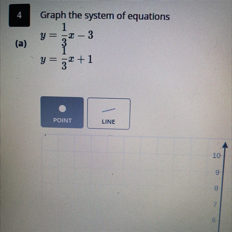 Then where dose the two lines intersect needs to be (x,y) pair-example-1