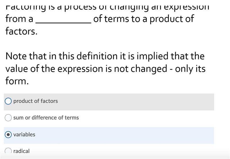 Please help, Factoring fill in the blanks!-example-1