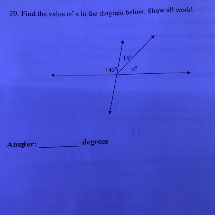 How do I find the value of x??-example-1