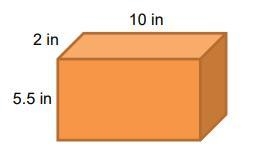 What is the volume of 10 2 in 5.5in-example-1