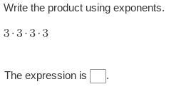 Question 12. write the product using exponents-example-1