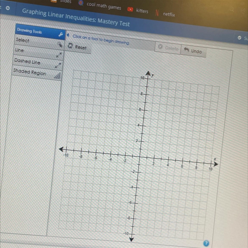 Graph the solution to the following system of inequalities in the coordinate plane-example-1