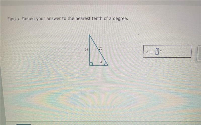 Solve for x and round to nearest tenth for both please and Thankyou:)-example-1