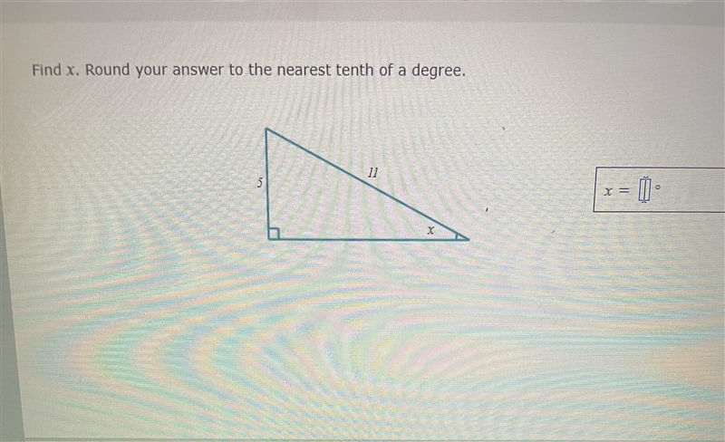 Solve for x and round to nearest tenth for both please and Thankyou:)-example-2