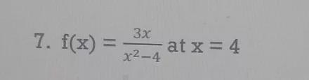 Determine if the given function is continuous at a given value of x. Show the solution-example-1