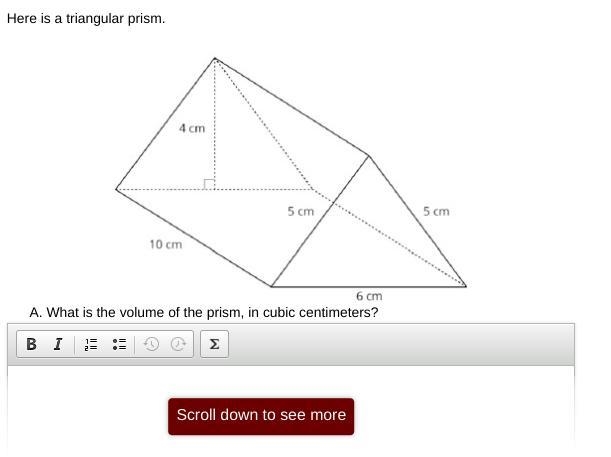 Here is a triangular prism.-example-1