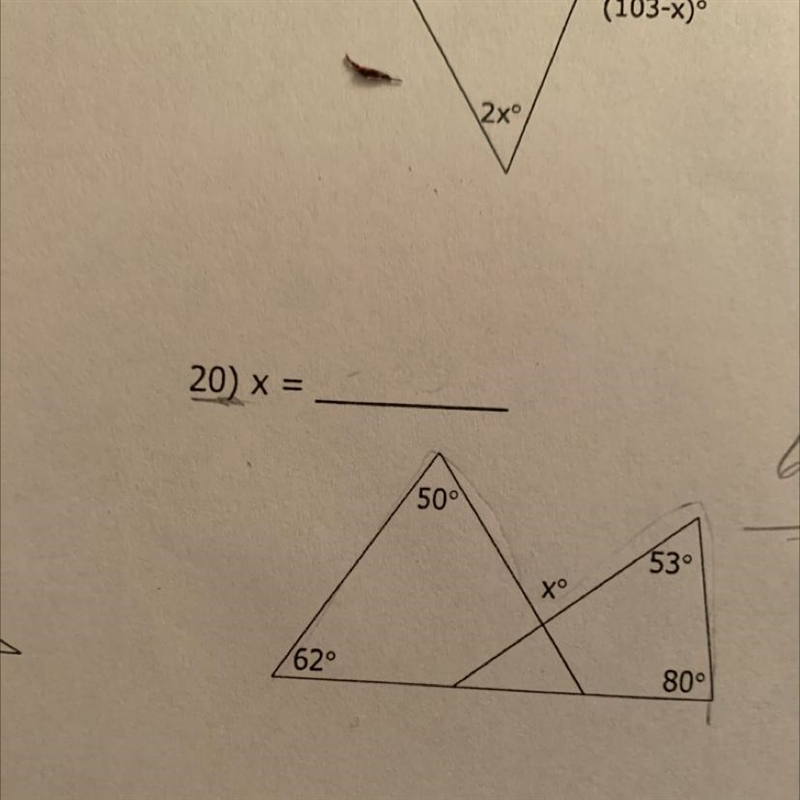 Find x please and thank you-example-1