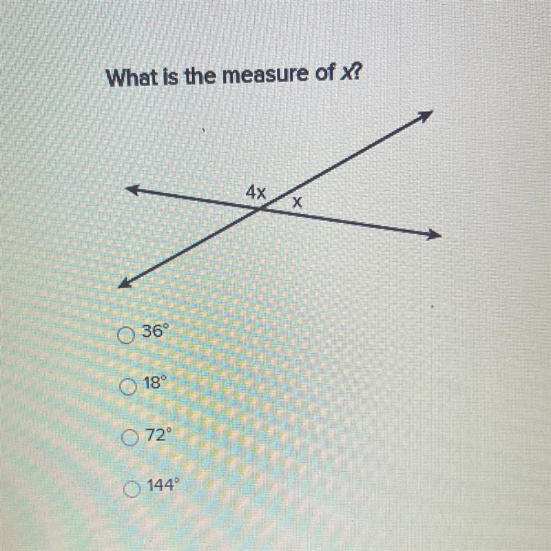 What is the measure of x? Please help asap!-example-1