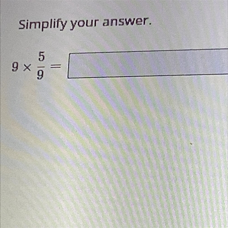 Simplify your answer. 9x 5/9-example-1