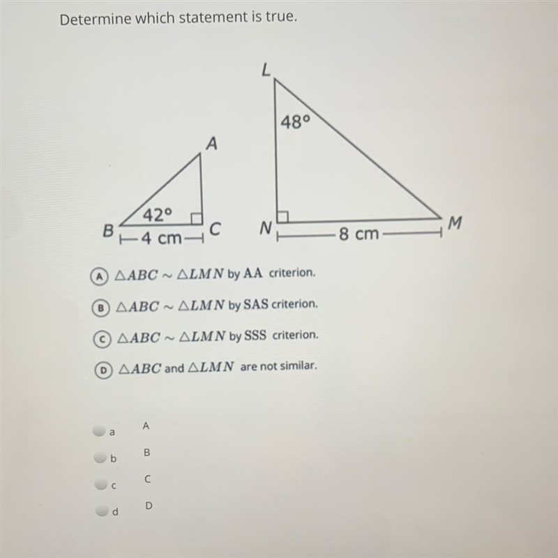 Determine which statement is true-example-1