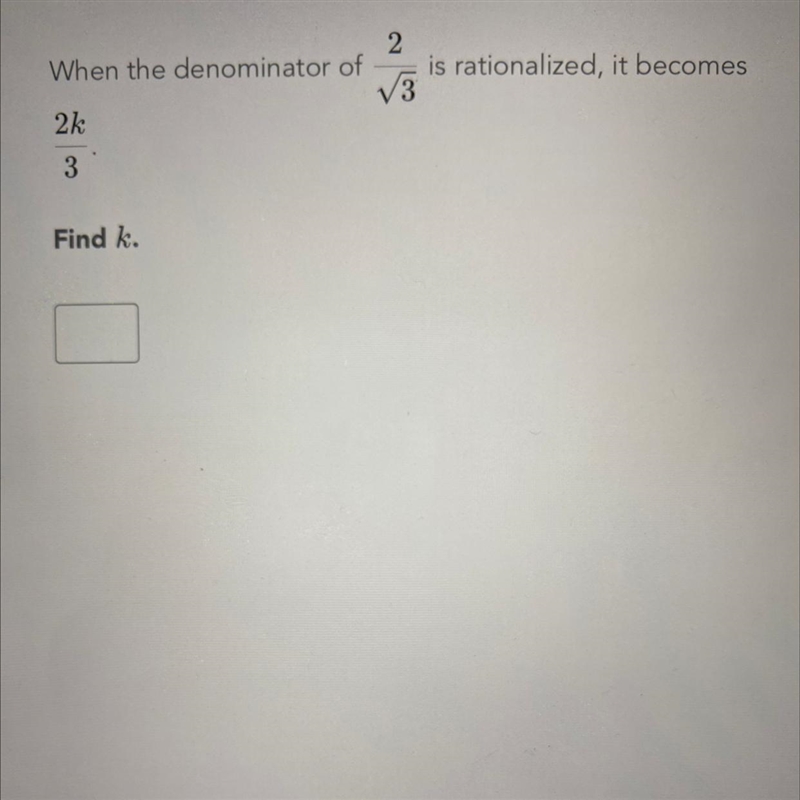 2 When the denominator of is rationalized, it becomes V3 21 3-example-1