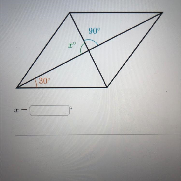 X = 30° xo 90° Report a pro-example-1