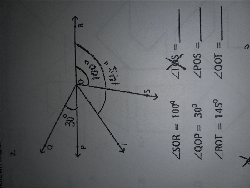 Find the unknown angles-example-2