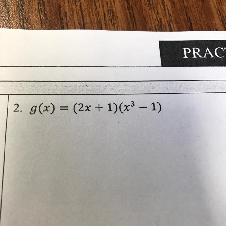 Product rule G(x)=(2x+1)(x^3-1)-example-1