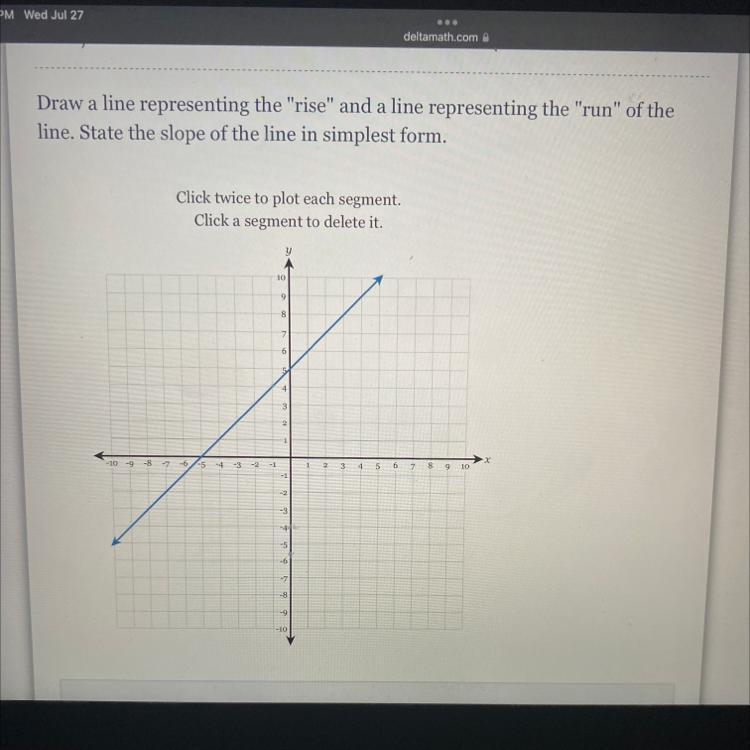 The slope in the simplest form-example-1