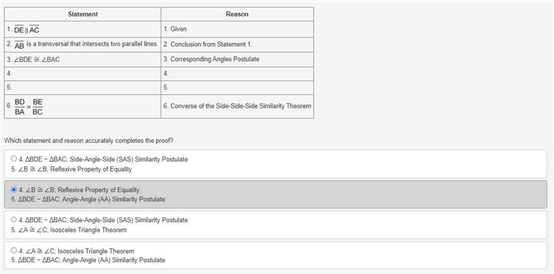 The following two-column proof with missing statements and reasons proves that if-example-1