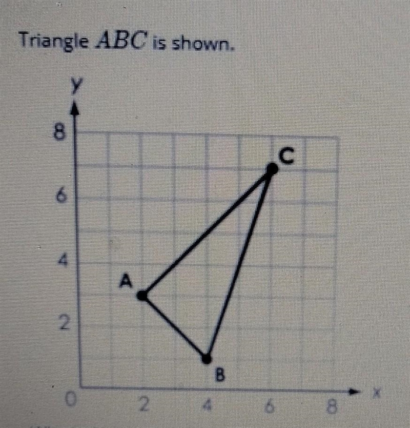 Question: Which three dimensional figure results from rotating the triangle 360° about-example-1