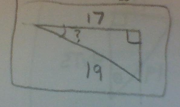 I need help! Find the measure of the indicated angle to the nearest degree.-example-1