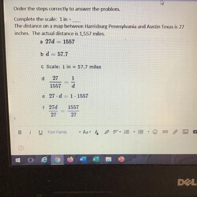 Can someone please order the steps of the problem by the letters next to the steps-example-1