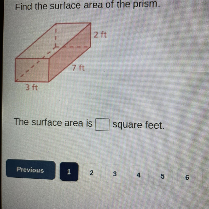 (please help!) Find the surface area of the prism.-example-1