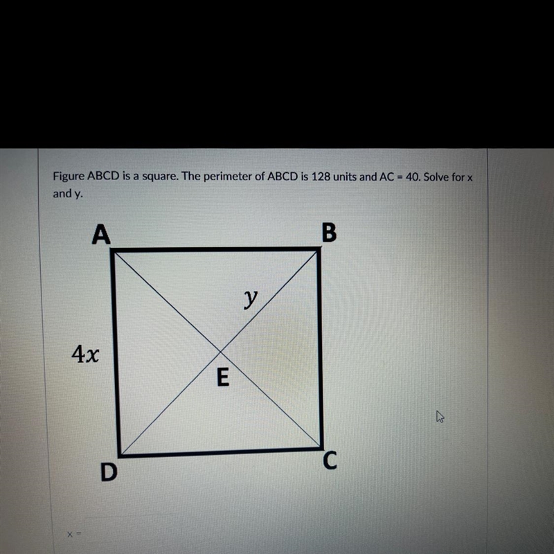 Help please, solve for x and y-example-1