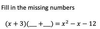 Fill in the missing numbers-example-1