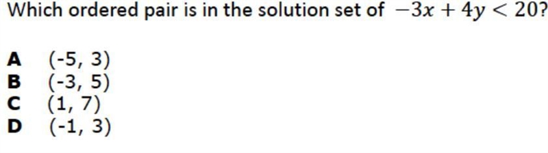 Which ordered pair is in the solution set of-example-1