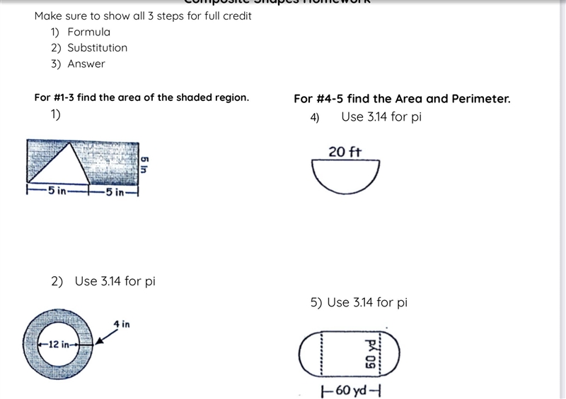 I need help with the formulas Example A=3.14 x ___-example-1