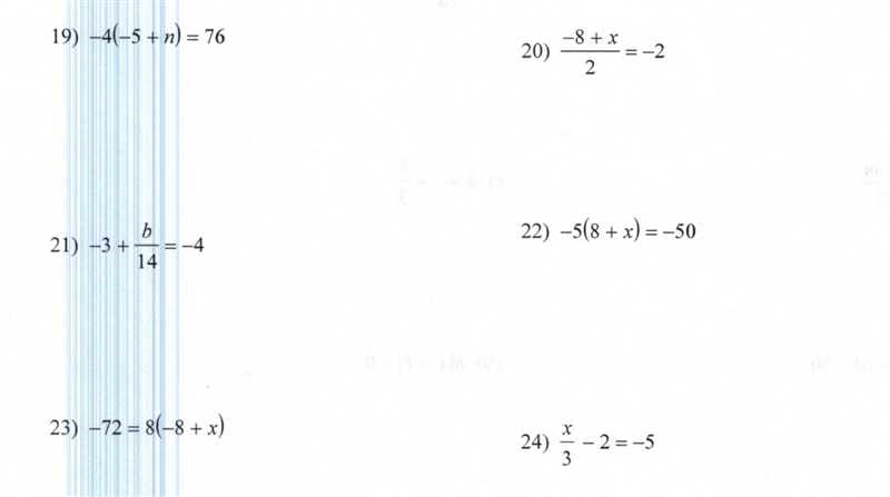 Can anybody help me with these 6 problems, you don’t have to show any work. PLEASE-example-1