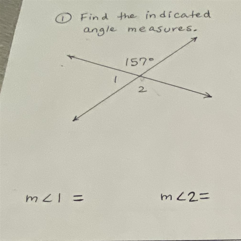 Find the indicated angle measures.-example-1