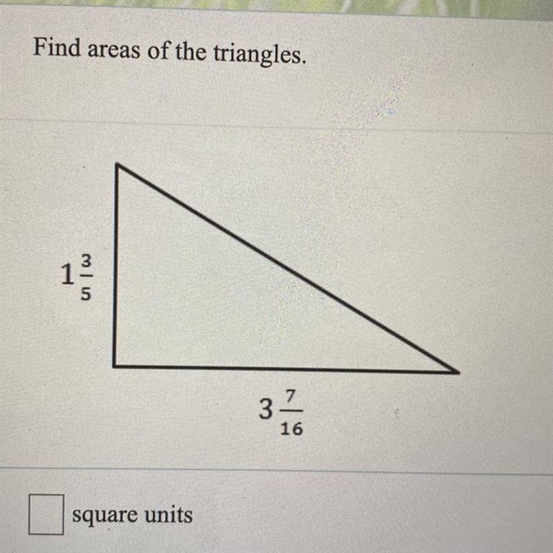 Find areas of the triangles.-example-1