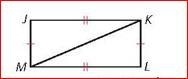 Does the diagram contain enough information to prove that line segment JK is parallel-example-1